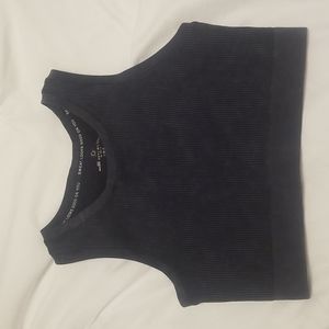 Aerie Ribbed Cropped Sports Bra